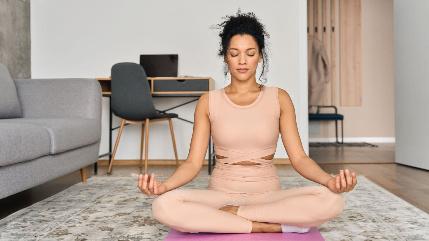 Yoga - get a burst of energy with this simple breathing exercise