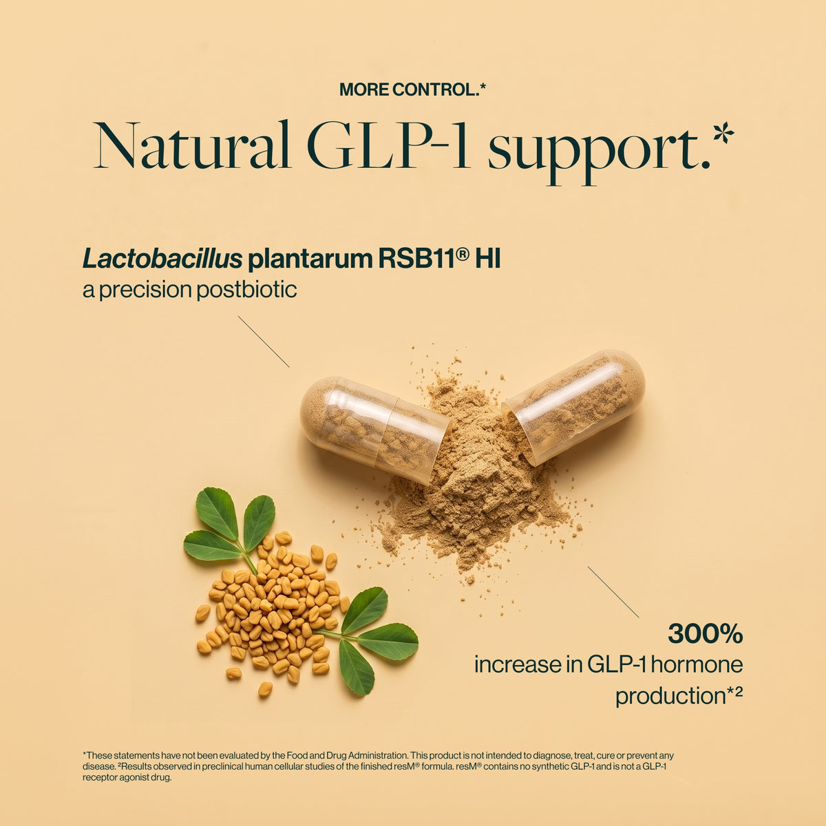 Extensive preclinical and clinical data on our supplements is obtained through rigorous in vitro testing and human clinical trials, making them some of the best physician-developed supplements on the market. resM is gluten-free, non-GMO, all-natural, sugar-free, vegan, cruelty-free, dairy-free, soy-free, nut-free, caffeine-free, diet-inclusive (keto, paleo), and made in the USA.