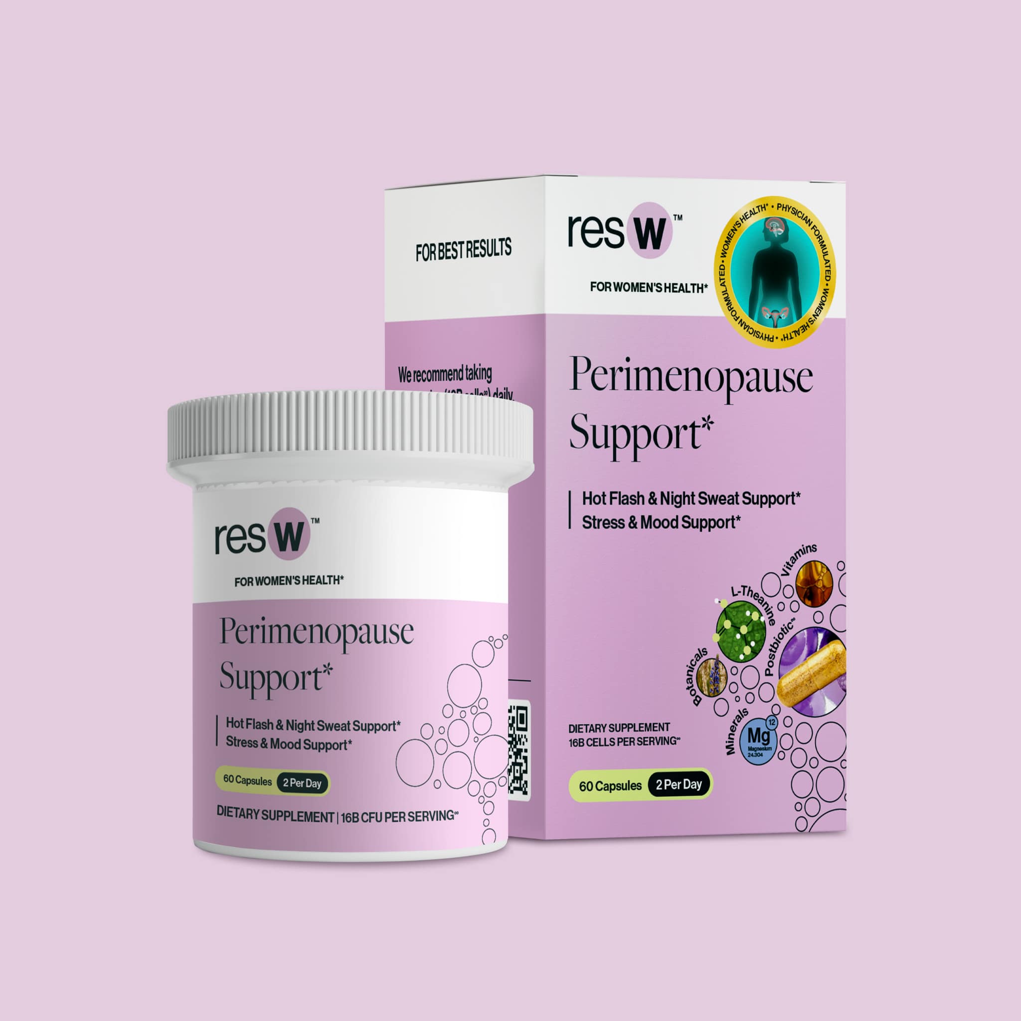 resW™ Perimenopause Postbiotic