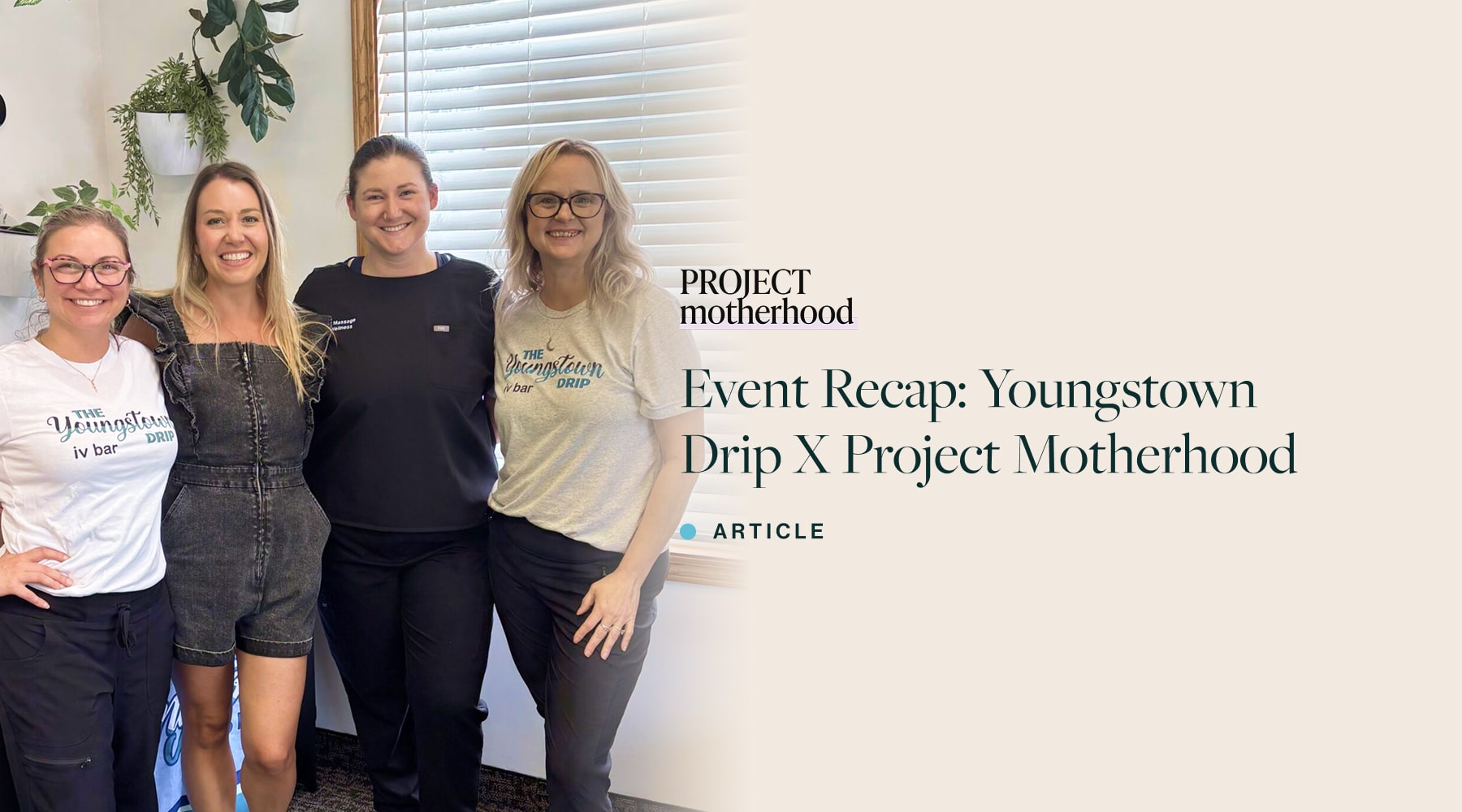 Project Motherhood Event Features res in Wellness Goody Bags