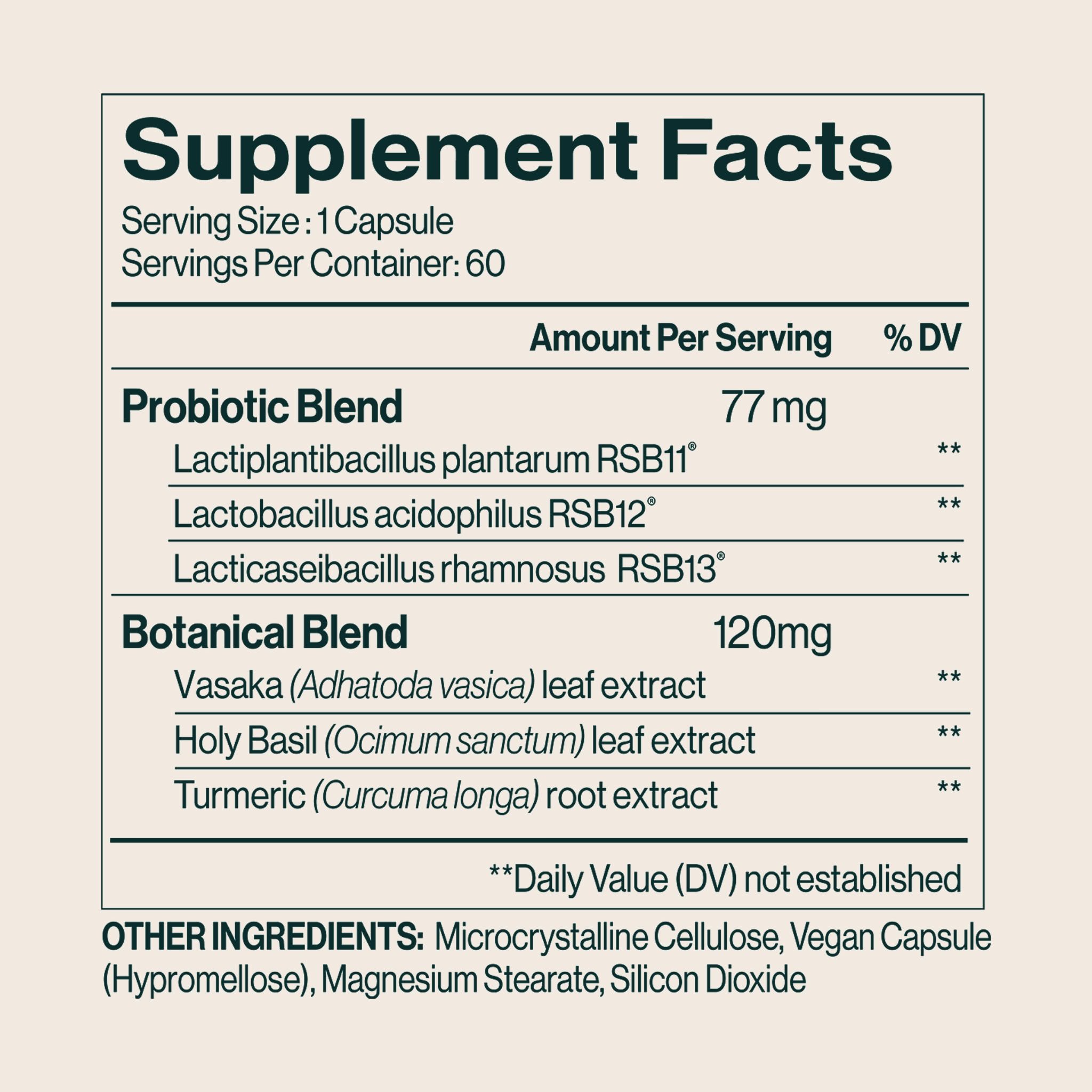 resB® Lung Support Probiotic