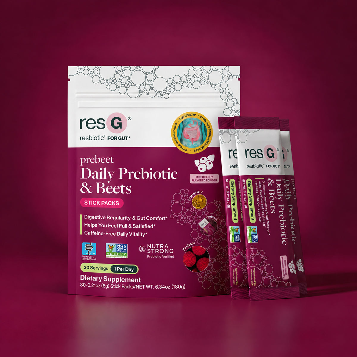 resG® prebeet Daily Prebiotic & Beets