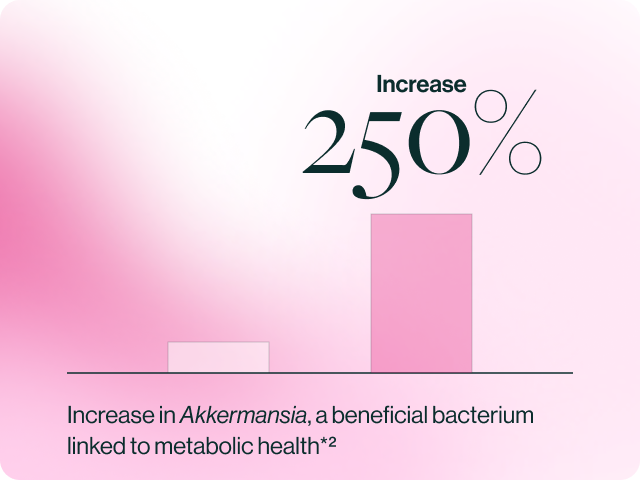 The resistant potato starch in prebeet feeds the good bacteria your gut relies on, in one easy daily habit.*