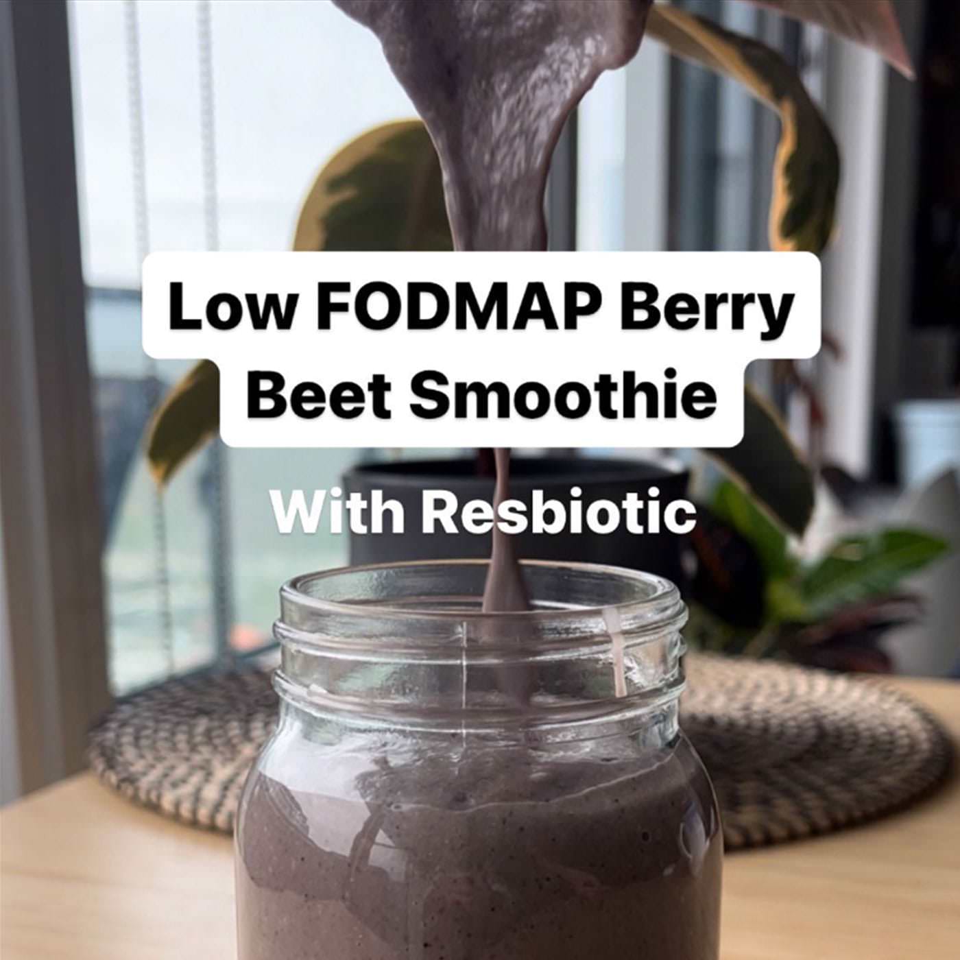 Check out a low FODMAP berry beet smoothie, it's more delicious than you can imagine