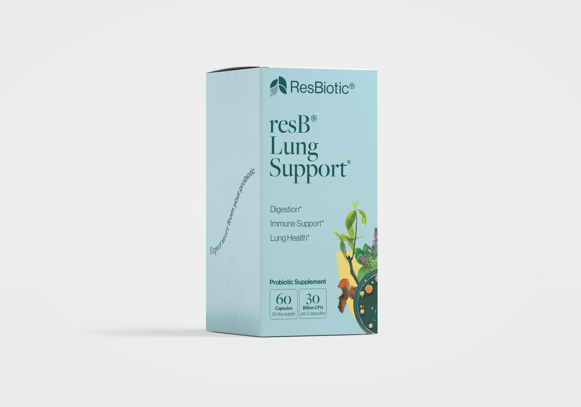 resB® Gut-Lung Support Probiotic (Wholesale) - Case of 12 Units